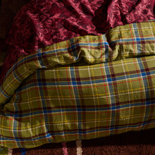 Load image into Gallery viewer, Frances Quilt Cover | Moss | Linen
