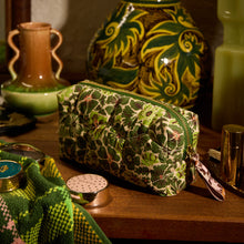 Load image into Gallery viewer, Magnolia Travel Pouch | Cactus Green
