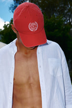 Load image into Gallery viewer, Crest Logo Cap | Washed Red
