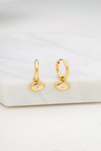 Load image into Gallery viewer, Evil Eye Earring | Gold
