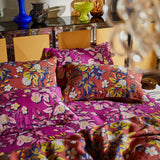 Load image into Gallery viewer, Heidi Standard Pillowcase Set | Linen | Burnt Sienna
