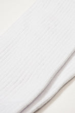 Load image into Gallery viewer, Socks | Ribbed | White
