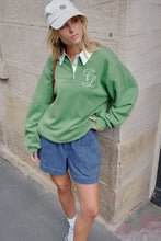 Load image into Gallery viewer, WREN Rugby Sweat | Pistachio + White Club Logo
