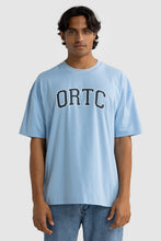 Load image into Gallery viewer, Varsity Box Fit T Shirt | Powder Blue
