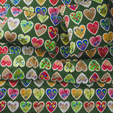 Load image into Gallery viewer, Loretta Cotton Pillowcase Set | Hunter Green
