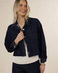 Load image into Gallery viewer, Ivy Jacket | Dark Denim
