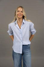 Load image into Gallery viewer, Nala Shirt | Sky Blue Stripe
