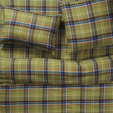 Load image into Gallery viewer, Frances Quilt Cover | Moss | Linen
