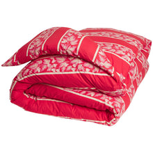 Load image into Gallery viewer, Agata Cotton Quilt Cover | Vermillon
