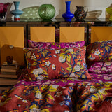 Load image into Gallery viewer, Heidi Standard Pillowcase Set | Linen | Burnt Sienna
