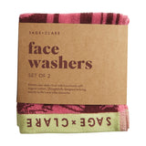 Load image into Gallery viewer, Eliza Face Washer Set | Primrose
