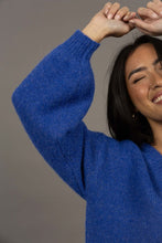 Load image into Gallery viewer, Nouveau V-Neck Jumper| Royal Blue
