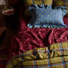 Load image into Gallery viewer, Frances Quilt Cover | Moss | Linen
