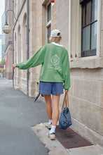 Load image into Gallery viewer, WREN Rugby Sweat | Pistachio + White Club Logo
