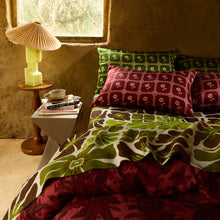 Load image into Gallery viewer, Sierra Quilt Cover | Terracotta | Linen
