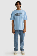Load image into Gallery viewer, Varsity Box Fit T Shirt | Powder Blue
