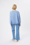 Load image into Gallery viewer, Freya Jean | Heart Pocket | 70's Blue
