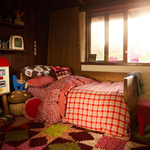 Load image into Gallery viewer, Otis Cotton Quilt Cover | Poppy
