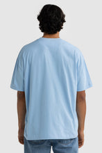 Load image into Gallery viewer, Varsity Box Fit T Shirt | Powder Blue
