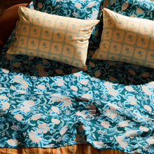 Load image into Gallery viewer, Sierra Fitted Sheet | Sodalite | Linen
