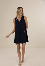Load image into Gallery viewer, Ivy Midi Dress | Dark Denim
