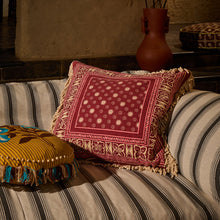 Load image into Gallery viewer, Odessa Reversible Cushion | Poppy
