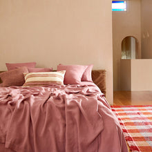 Load image into Gallery viewer, Peony Flat Sheet | Linen | King
