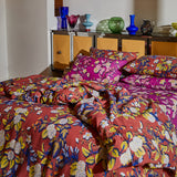 Load image into Gallery viewer, Heidi Linen Quilt Cover | Burnt Sienna
