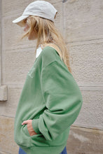 Load image into Gallery viewer, WREN Rugby Sweat | Pistachio + White Club Logo
