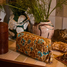 Load image into Gallery viewer, Magnolia Travel Pouch | Turquoise
