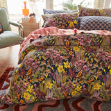 Load image into Gallery viewer, Babette Linen Quilt Cover | Ink
