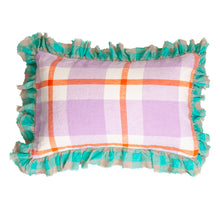 Load image into Gallery viewer, Thistle Check Full Ruffle Pillowcase Set
