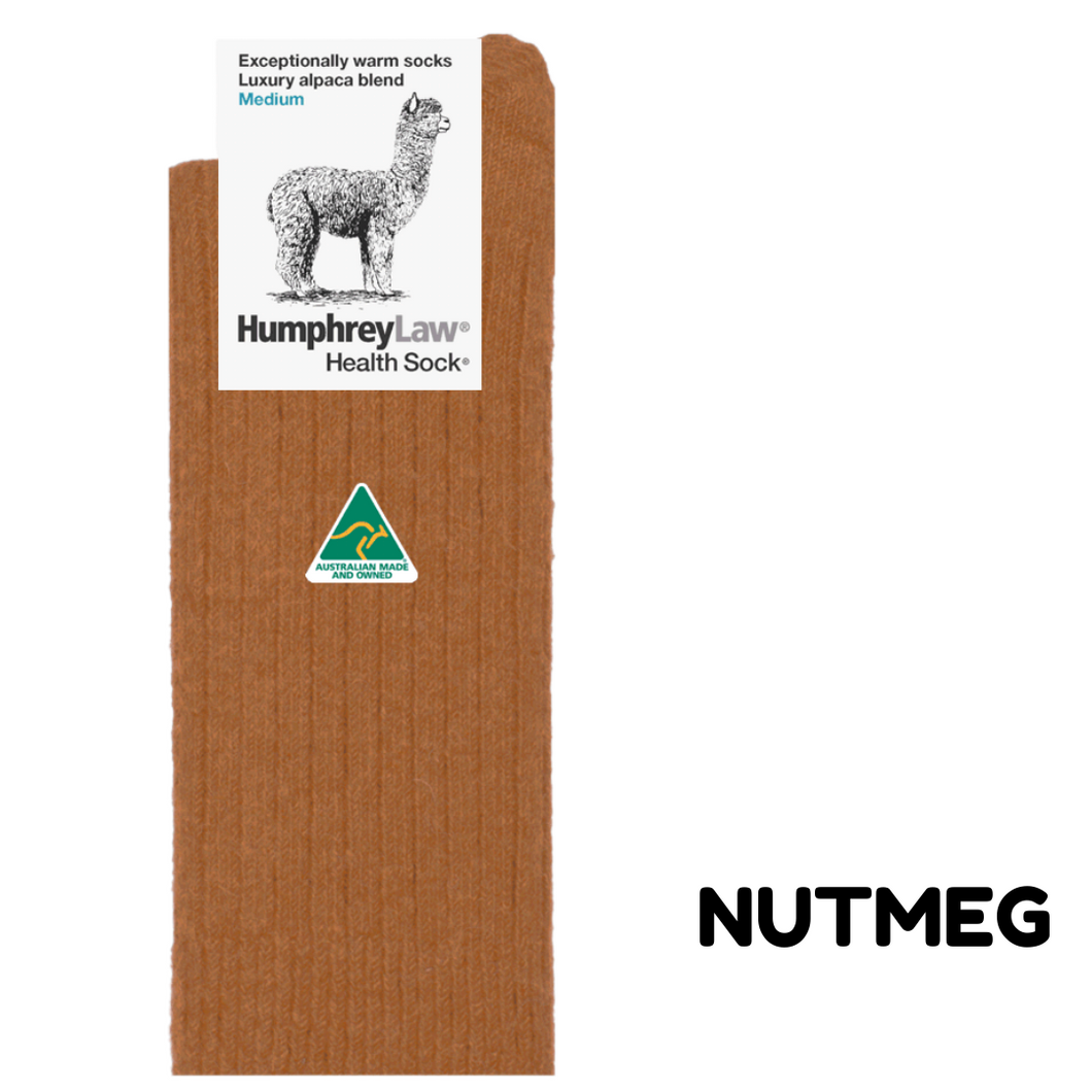 Alpaca Health Sock® - Nutmeg