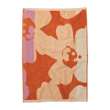 Load image into Gallery viewer, Manning Floral Hand Towel in Persimmon
