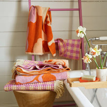 Load image into Gallery viewer, Manning Floral Hand Towel in Persimmon
