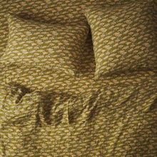 Load image into Gallery viewer, Hayle Linen Quilt Cover in Olive
