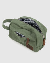 Load image into Gallery viewer, Toiletry Bag Washed Olive
