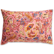 Load image into Gallery viewer, Paisley Colourful Organic Cotton Pillowcases
