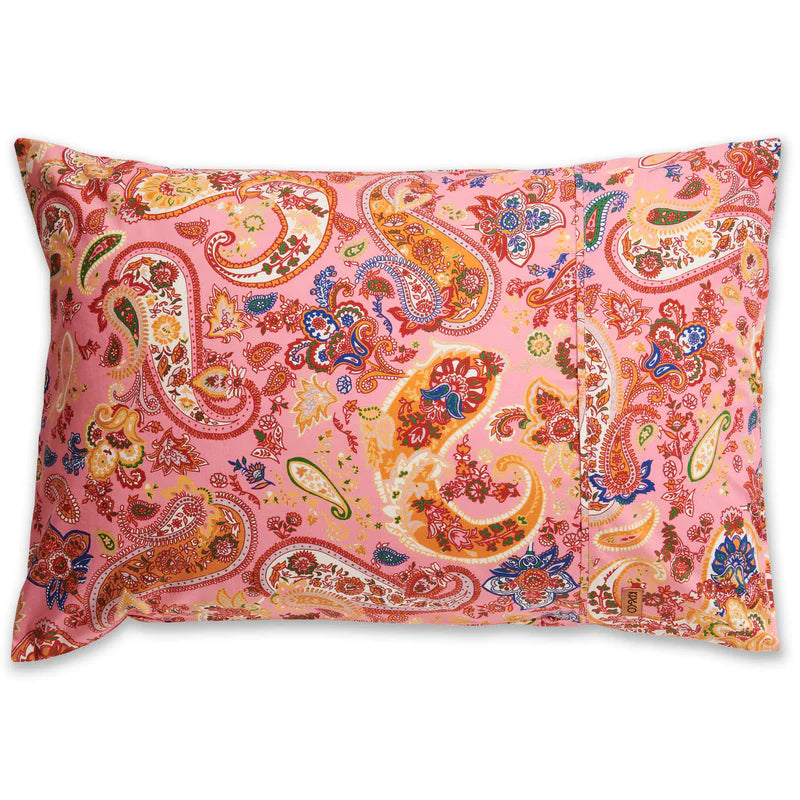 Paisley Colourful Organic Cotton Pillowcases