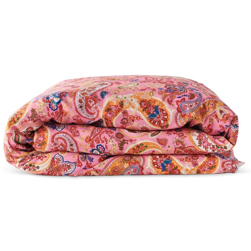 Paisley Colourful Organic Cotton Quit Cover