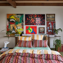 Load image into Gallery viewer, Bruno Cotton Euro Pillowcase in Marigold
