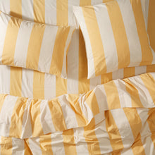 Load image into Gallery viewer, Bruno Cotton Quilt Cover in Marigold
